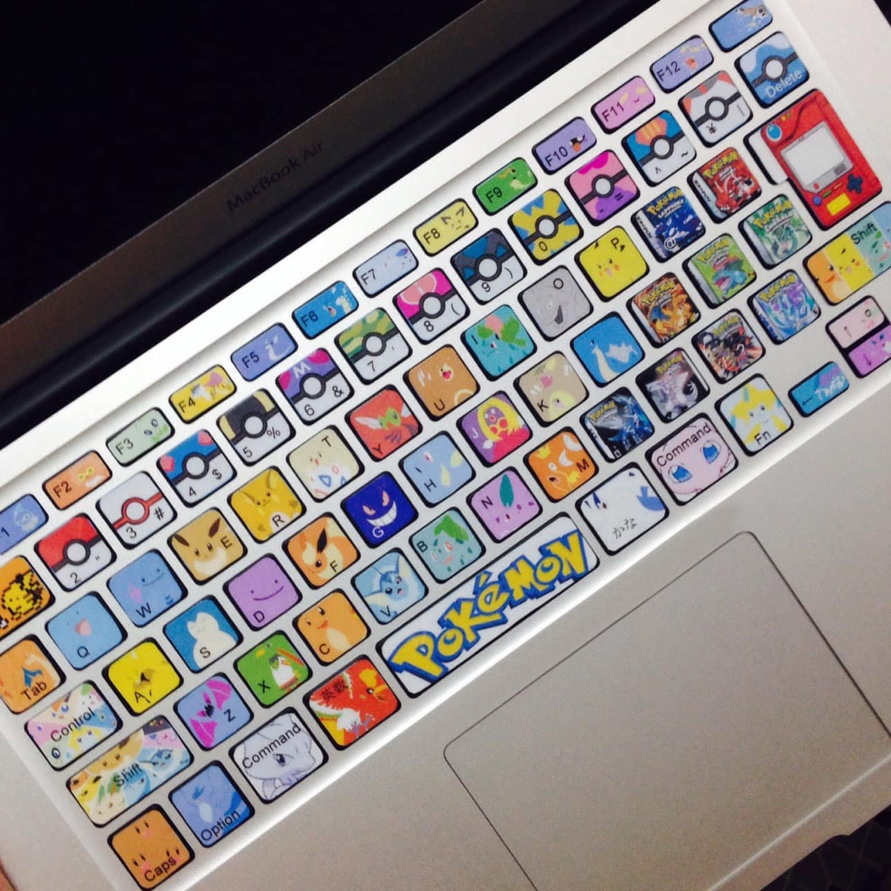 Pokemon Keyboard Stickers