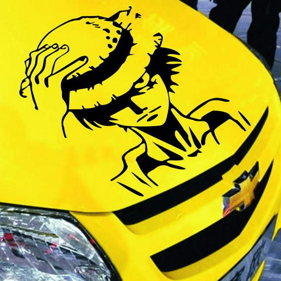 One Piece Luffy Car Decal