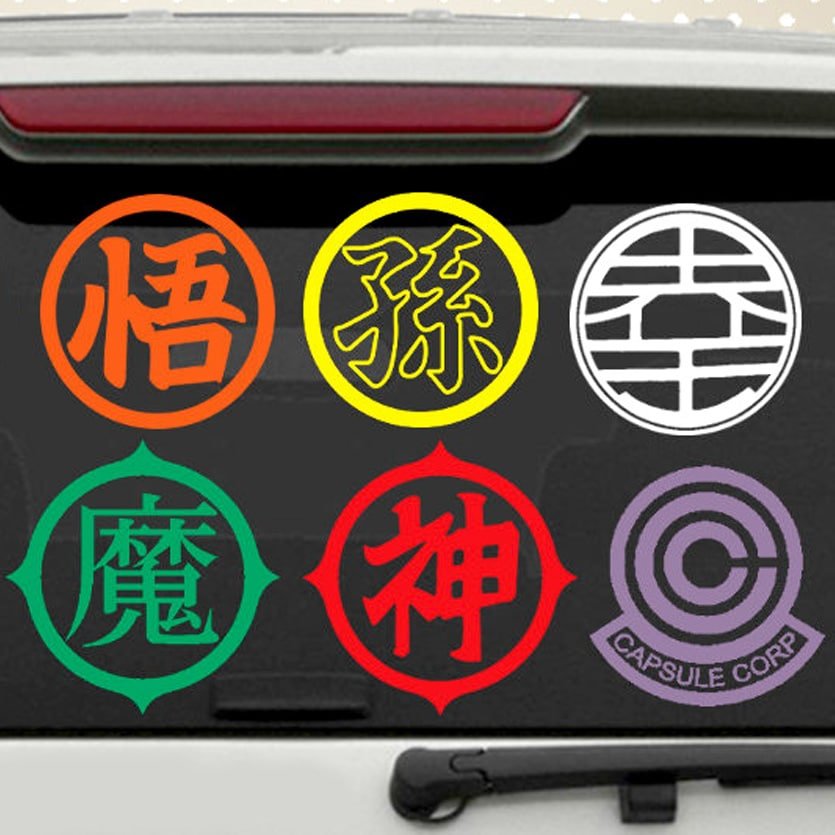 Dragon Ball Z Decals