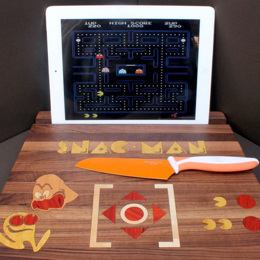 Pac-Man Arcade Cutting Board