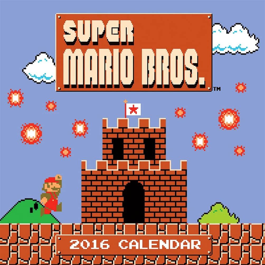 Super Mario Bros Calendar