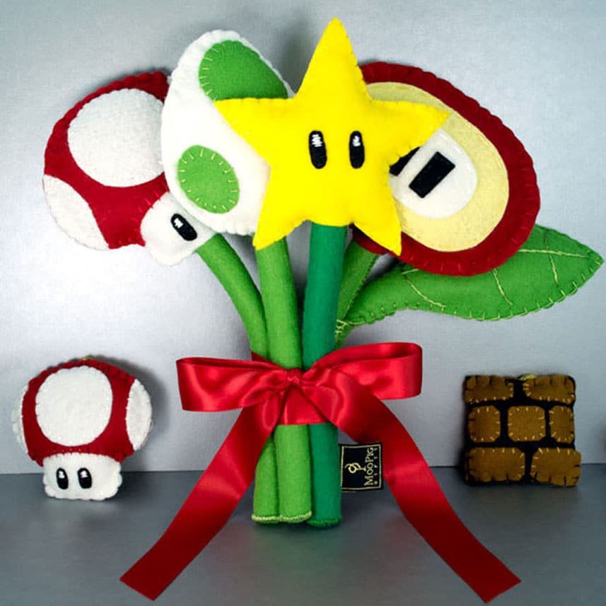 Super Mario Flower Bouquet