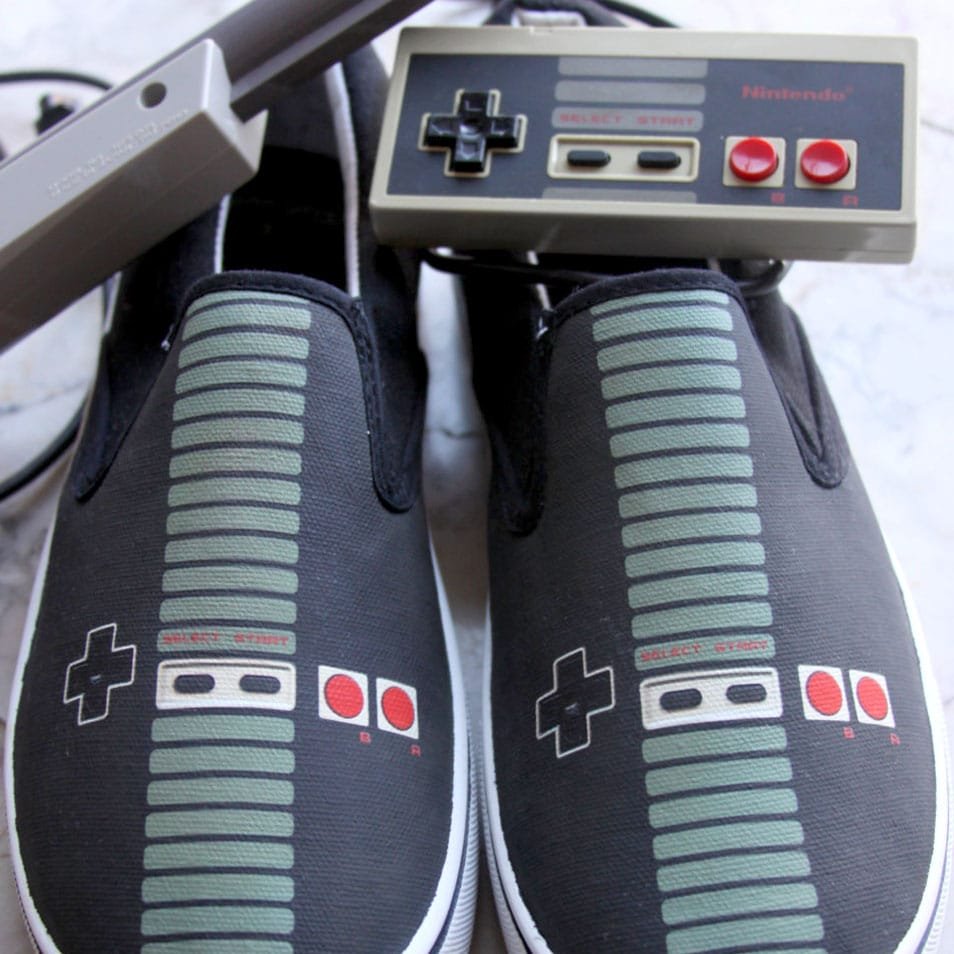 Nintendo Controller Shoes