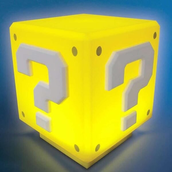 Super Mario Question Block Lamp
