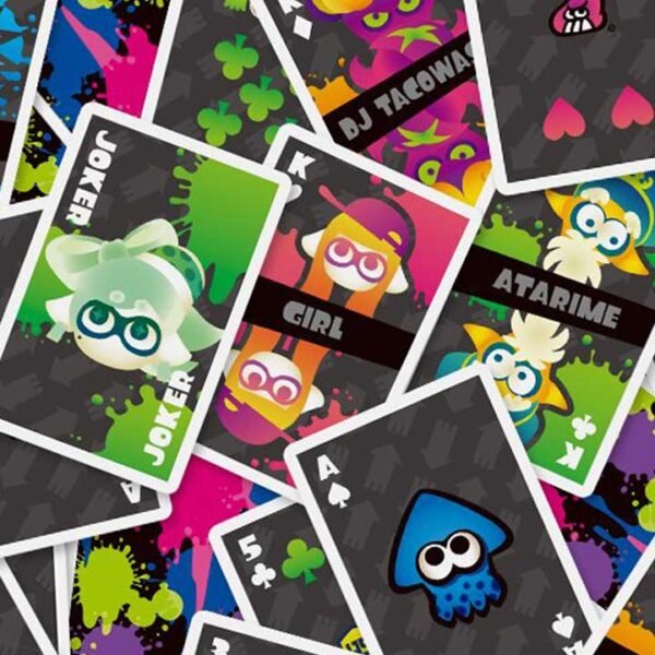 Splatoon Playing Cards Splatoon Playing Cards