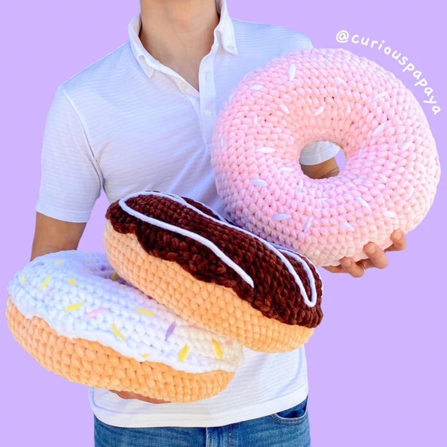Giant Donut Crochet Patterns