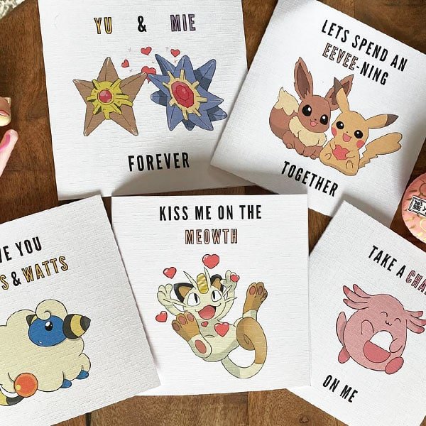 Pokemon Valentines Day Cards Pokemon Valentines Day Cards