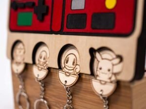 Pokemon Pokedex Keychain Holder
