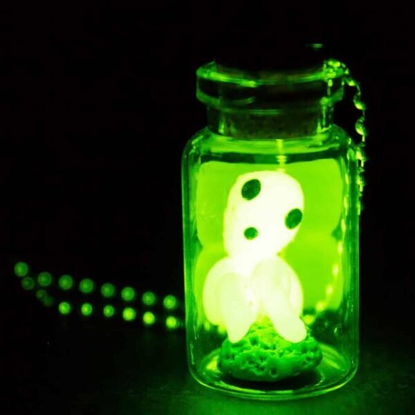 Glow In The Dark Kodama Necklace
