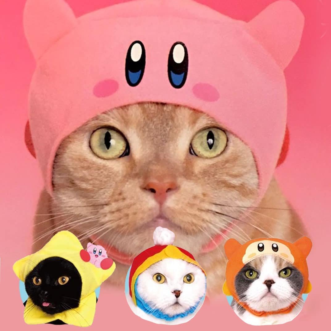 Kirby Cat Hats