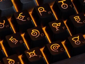Pokemon Unown Keycaps