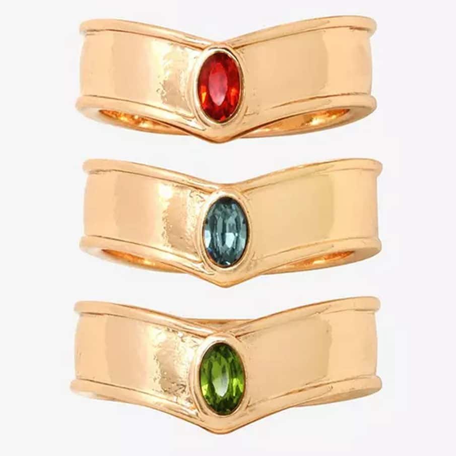 Sailor Moon Tiara Rings