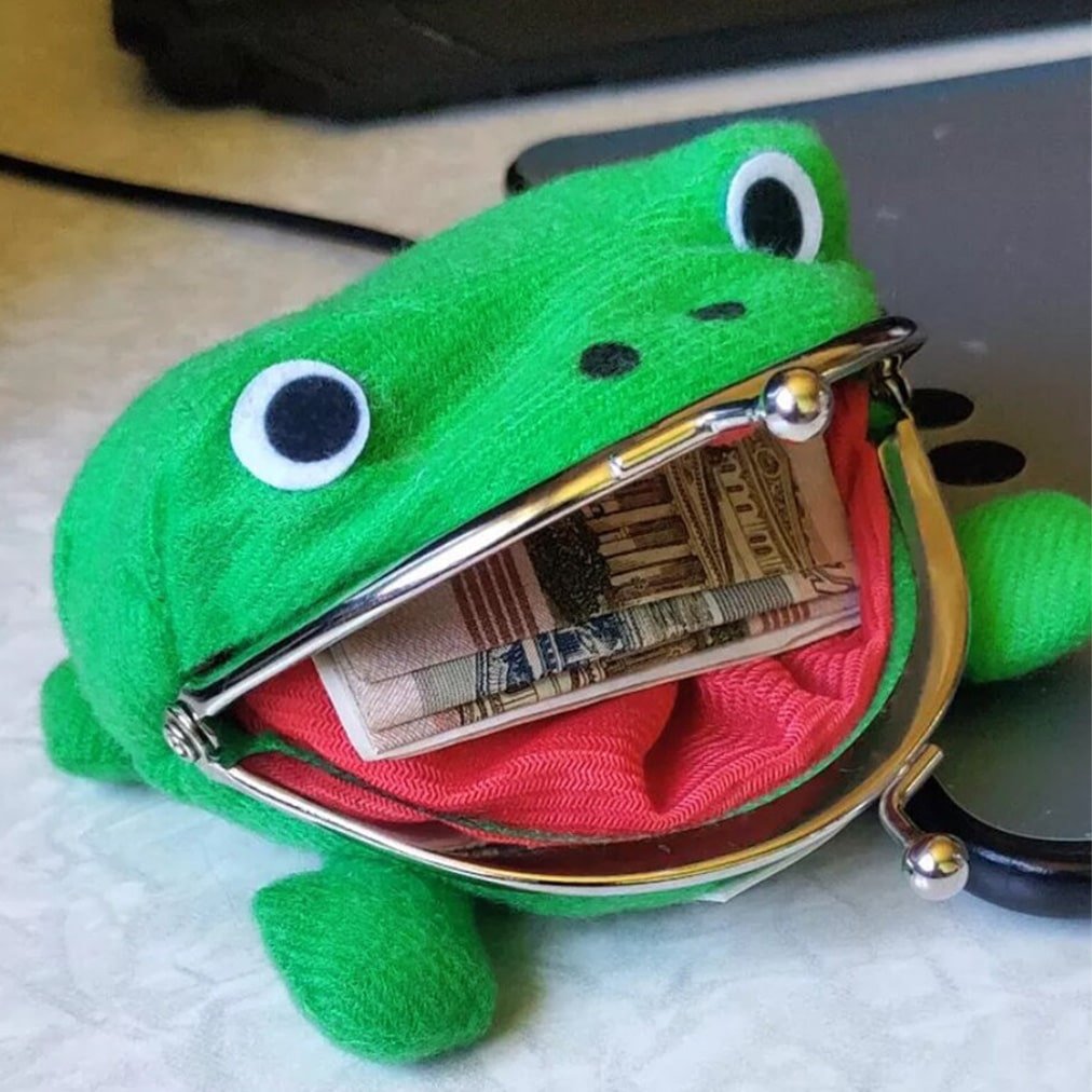 Naruto Frog Purse