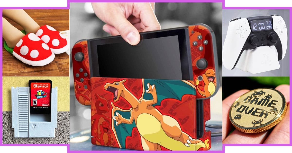 gaming gifts and merch